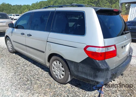 2005 Honda Odyssey Lx z USA, uszkodzony, nr VIN 5FNRL38295B073236
